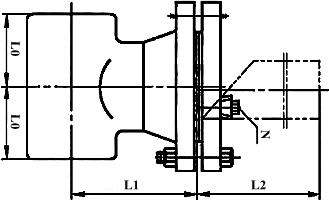 SRS1直流式T型过滤器结构图